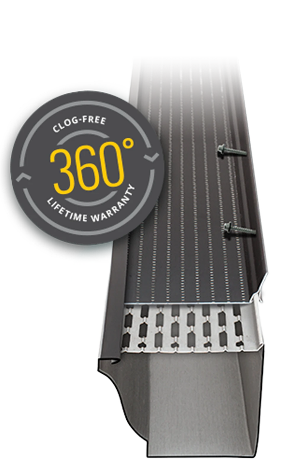 Doublepro Eavestrough with 390º Lifetime Warranty